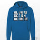 Tee See Tee Men's Apparel Always Bet On Detroit™ Pullover Hoodie | Tee See Tee Exclusive