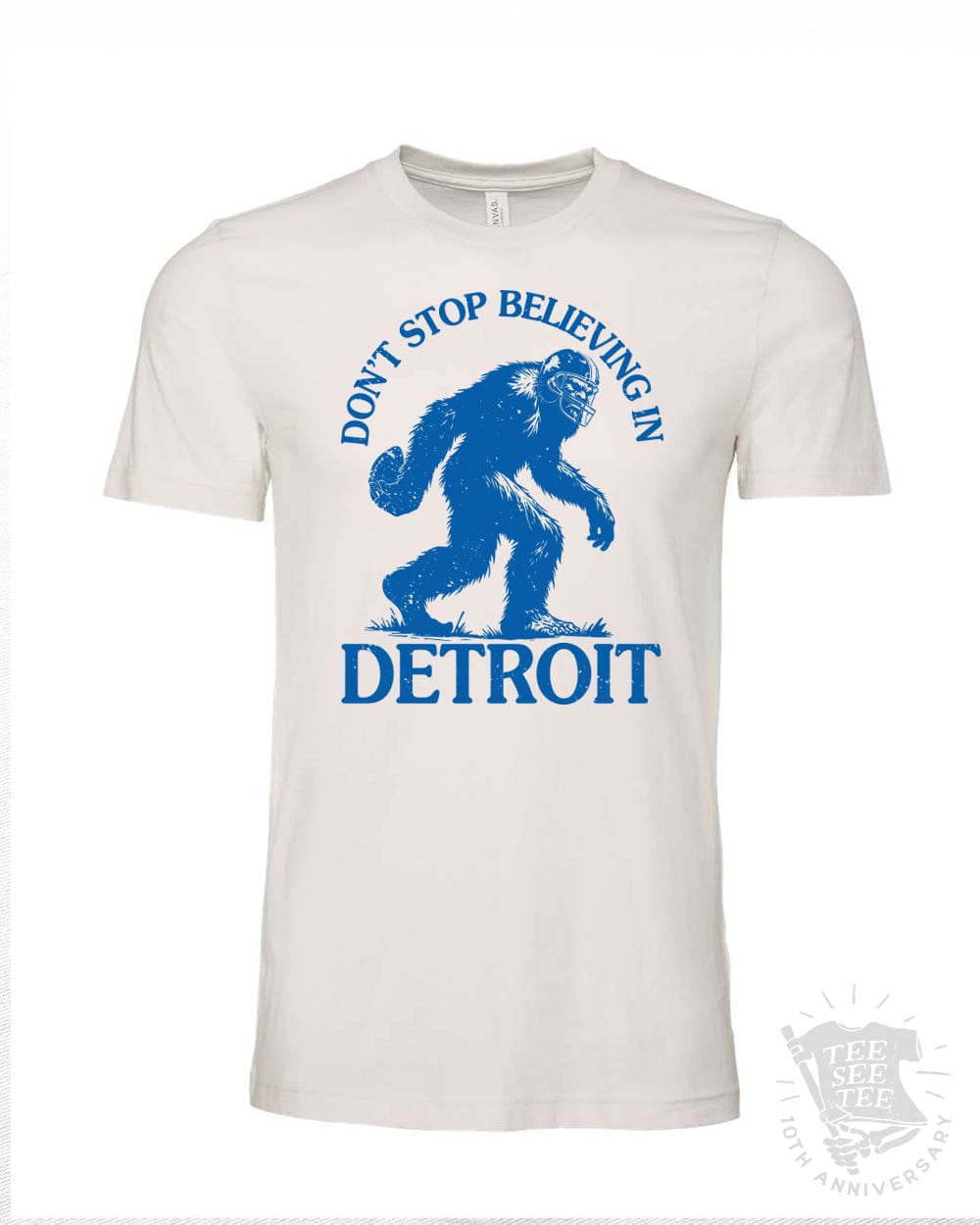 Tee See Tee Men's Apparel Detroit Bigfoot™ Unisex T-Shirt | Tee See Tee Exclusive