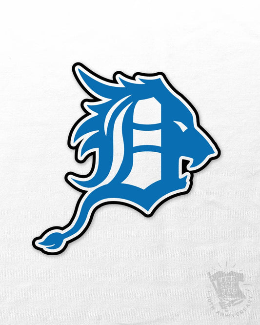 Tee See Tee Men's Apparel Detroit Ligers™ UV Coated Sticker | Tee See Tee Exclusive