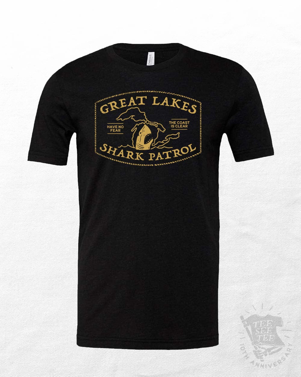 Tee See Tee Men's Apparel Great Lakes Shark Patrol™ Unisex T-Shirt | Tee See Tee Exclusive