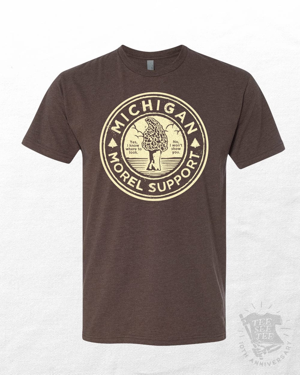 Tee See Tee Men's Apparel Michigan Morel Support Unisex T-Shirt | Tee See Tee