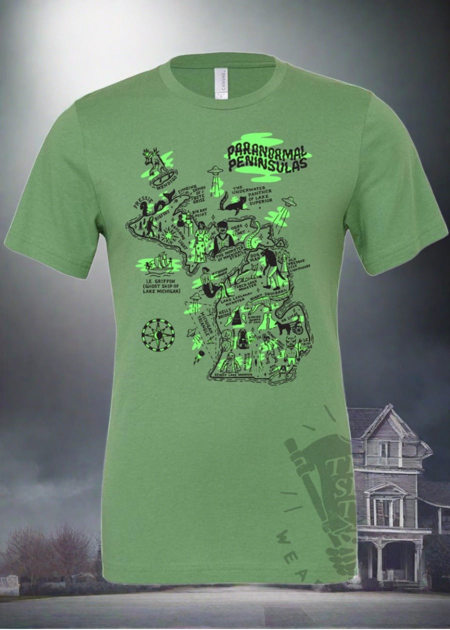 Tee See Tee Men's Apparel Paranormal Peninsulas™ Unisex T-Shirt | Tee See Tee Exclusive