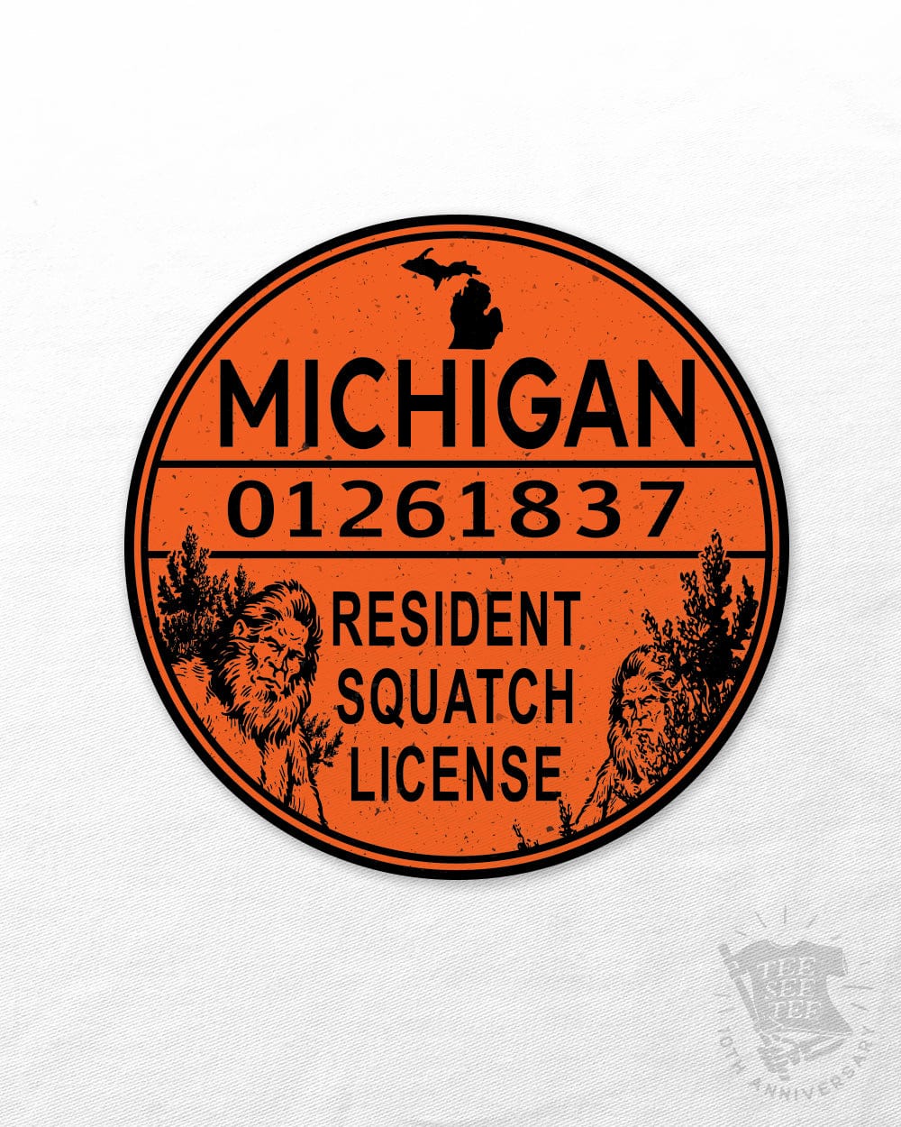 Tee See Tee Misc Sasquatch Hunting License Sticker | Tee See Tee Exclusive