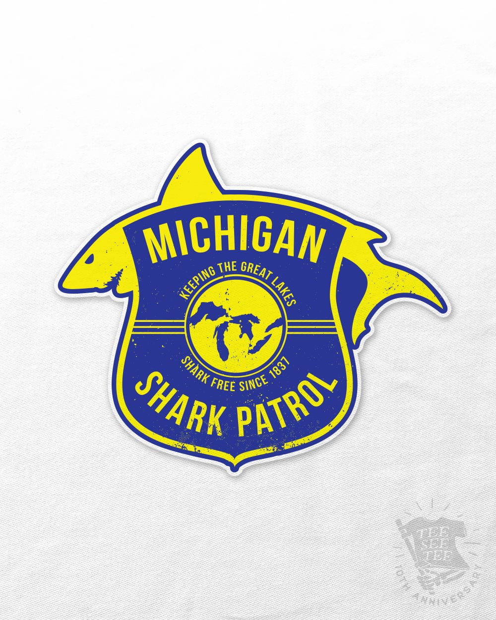 Tee See Tee Misc SHARKDECAL Shark Patrol Sticker