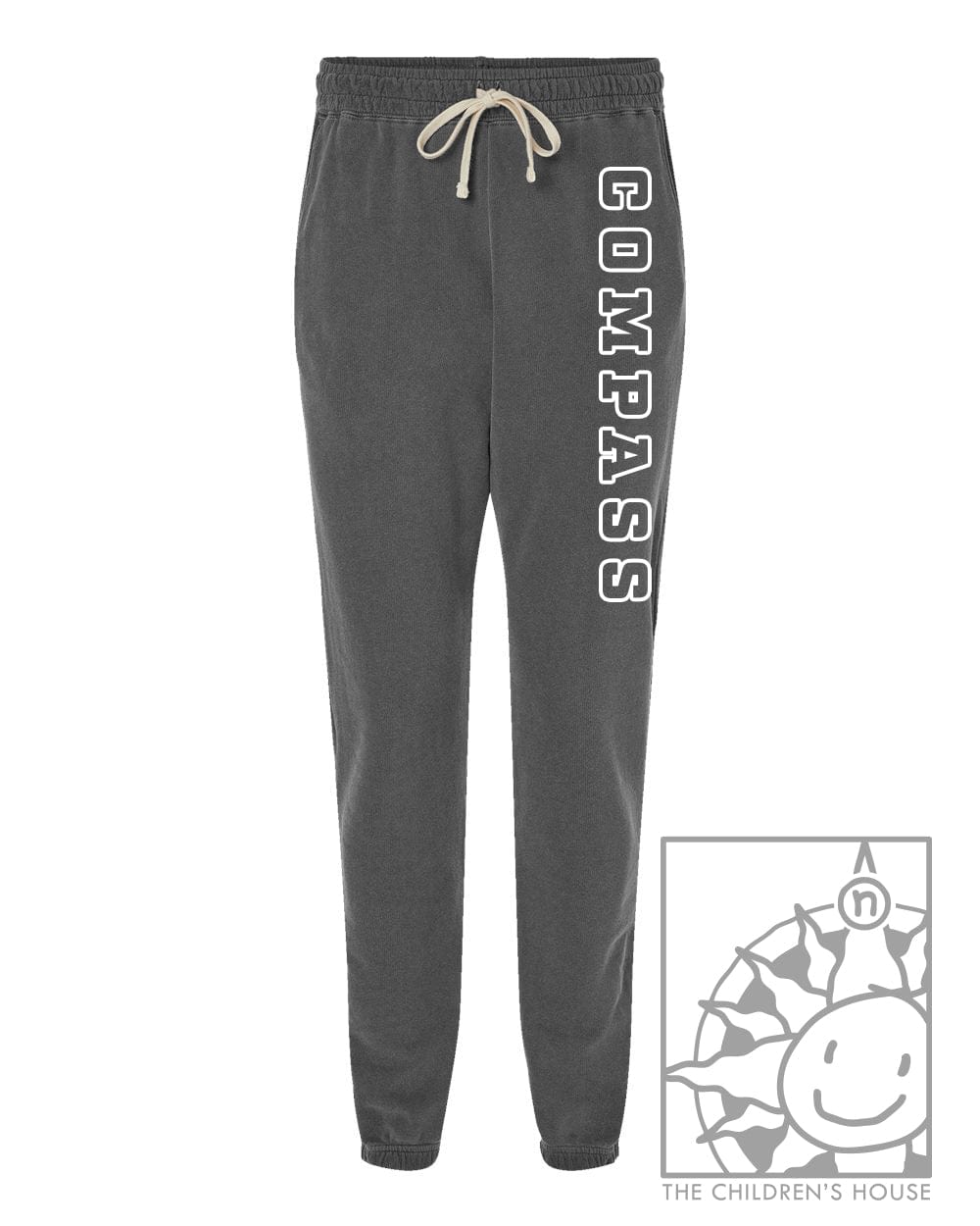 Tee See Tee The Children's House Spirit Wear | Compass Garment Dyed Sweatpants